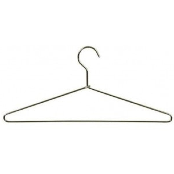 Shop 7820011 - BLACK PLASTIC HANGERS WITH METAL HOOKS FOR SKIRT AND PANT  12 BOX 100